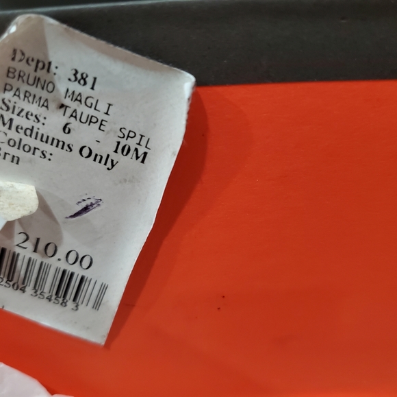 Bruno Magli Open toe, flats Brown/Taupe Parma Sasso 6.5 B - Picture 4 of 11